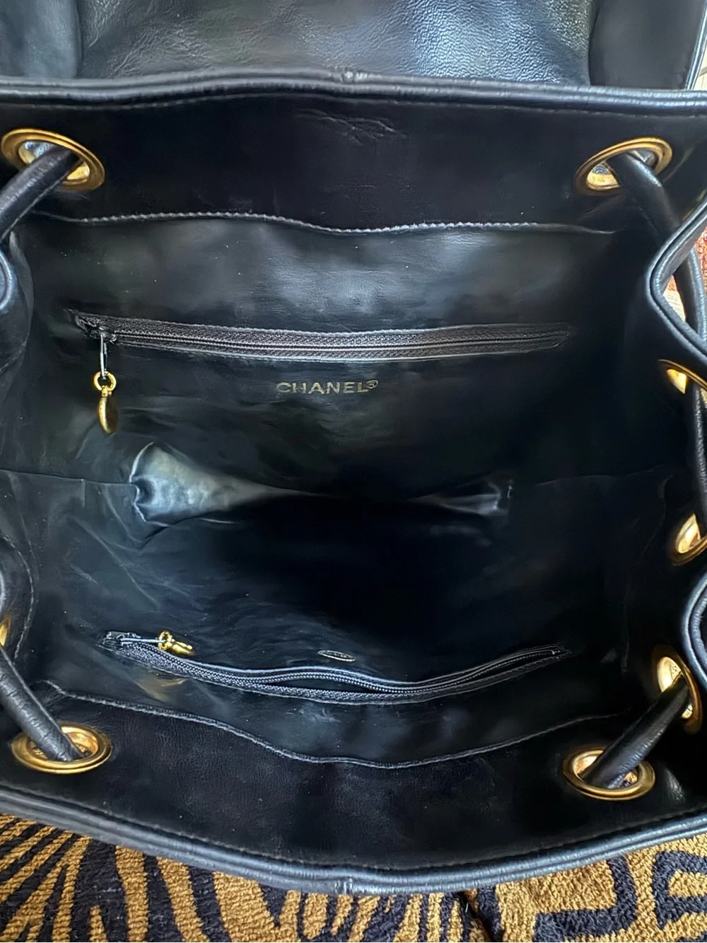 CHANEL  Matelassé Turnlock Unisex Backpack/Handbag